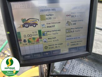 Self-propelled forage harvester New Holland FR550 - 10