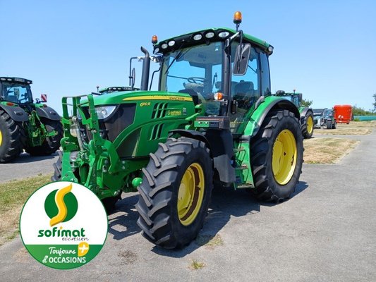 Farm tractor John Deere 6110R - 1