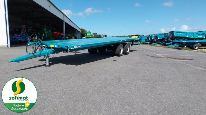 Forage platform trailer Rolland RP10004LSP - 1