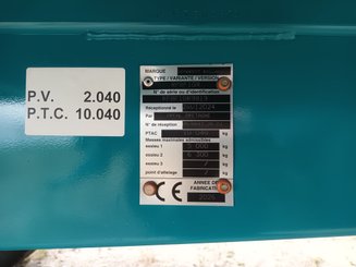 Forage platform trailer non-renseigné P8-8CH - 2