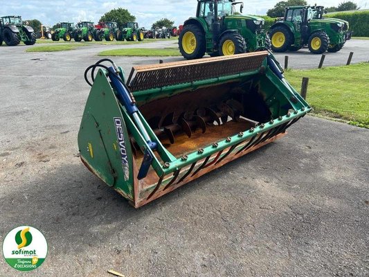 Silage facer bucket Desvoys DISTRIMAX - 1