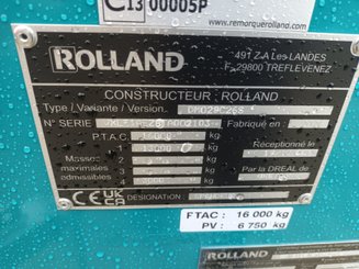 Manure spreader Rolland RF6118 - 1