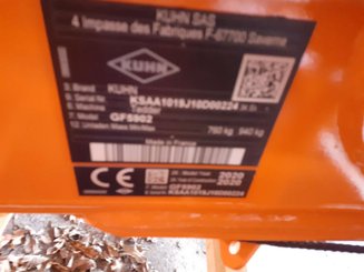 Tedder Kuhn Giro-faneur Giro faneur Girofaneur faneuse GF5902 GF 5902 - 1