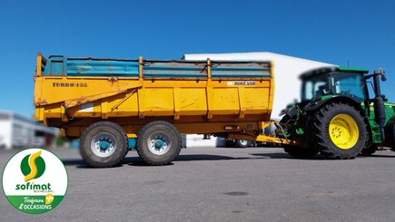 Cereal tipping trailer Rolland TURBO 155 - 1