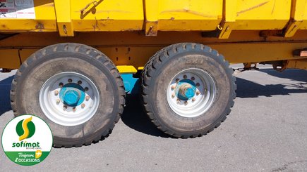 Cereal tipping trailer Rolland TURBO 155 - 3