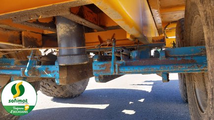 Cereal tipping trailer Rolland TURBO 155 - 21
