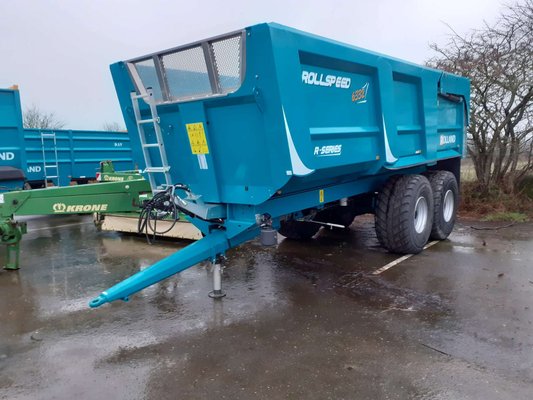 Cereal tipping trailer Rolland Remorque benne monocoque ROLLSPEED RS 6332 RS6332 - 1