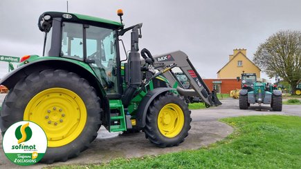 Farm tractor John Deere 6120M - 3