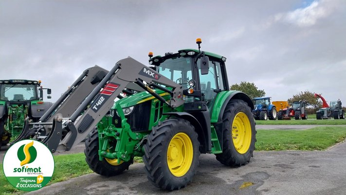Farm tractor John Deere 6120M - 1