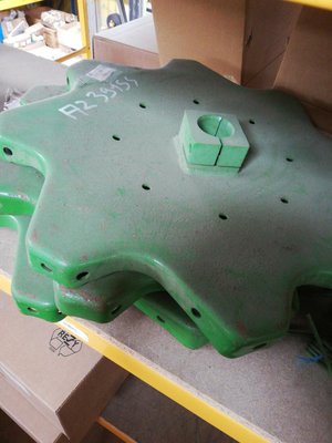 JOHN DEERE CAPTIF - PIECES JD OBSELETES - VOILE DE BATTEUR