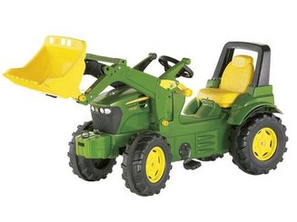 JOUETS - JOUETS - TRACTEUR CHARGEUR 7930 ROLLY FARMTRACJOHN DEERE