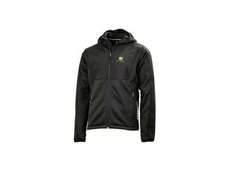 VÊTEMENTS - CHAUSSURES BOTTES - VESTE POLAIRE NOIRE JOHN DEERE TAILLE M