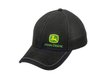 VÊTEMENTS - VETEMENTS DE TRAVAIL - CASQUETTE À MAILLE NOIRE AVEC LOGO JOHN DEERE