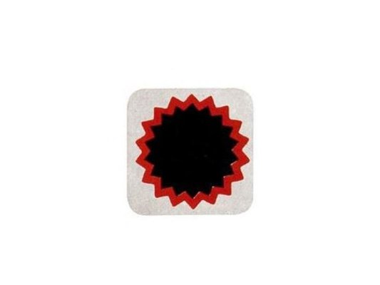 LIBRE SERVICE AGRICOLE - TIP TOP+CHAMBRE - Pièce rouge n 6 ronde Ø 116 mm (x 10)