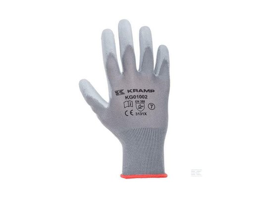 LIBRE SERVICE AGRICOLE - EQUIP PROTECT INDIV (EPI) - PACK 3 PAIRES GANTS KRAMP 1.001 GRIS 8/M