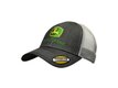 VÊTEMENTS - VETEMENTS DE TRAVAIL - CASQUETTE NOIRE ET GRISE JOHN DEERE
