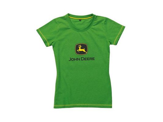 VÊTEMENTS - VETEMENTS DE TRAVAIL - T-SHIRT VERT FEMME TAILLE M JOHN DEERE