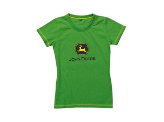 VÊTEMENTS - VETEMENTS DE TRAVAIL - T-SHIRT VERT FEMME TAILLE M JOHN DEERE