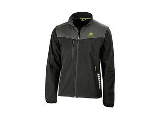 VÊTEMENTS - CHAUSSURES BOTTES - VESTE SOUPLE NOIRE A MANCHES ZIPPEESTAILLE M JOHN DEERE