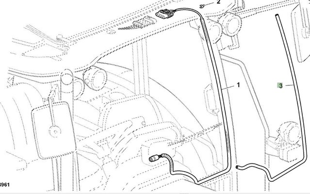 TRACTEUR - PIECES TECHNIQUE TRACTEUR - JOINT VITRE AU METRE A COUPER