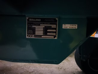 Forage platform trailer Rolland RP12006LSEL - 2