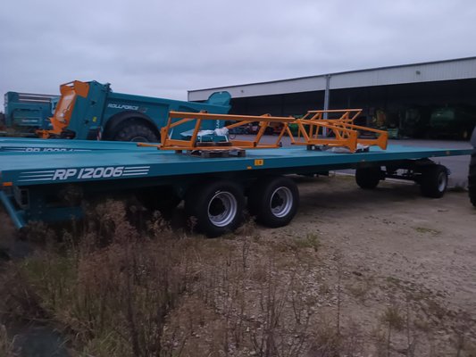 Forage platform trailer Rolland RP12006LSEL - 1