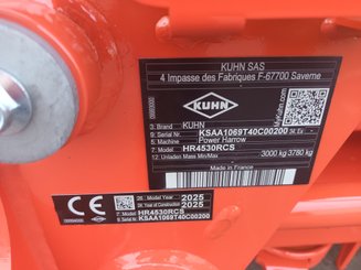 Rotary harrow Kuhn HR4530RCS - 2