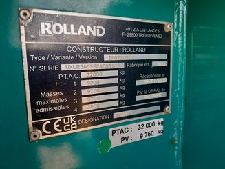 Cereal tipping trailer Rolland RS7840 - 5