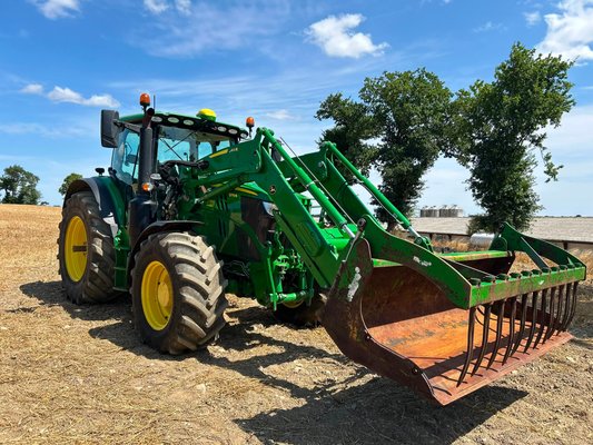 Farm tractor John Deere 6155R - 1