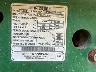 Farm tractor John Deere 6195M - 8