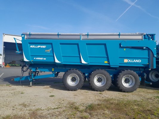 Cereal tipping trailer Rolland RS7840 - 1