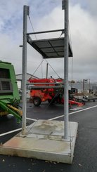 Lawn tractor Autres Support porte-tondeuse autoportée 3 plateaux en acier galvanisé - 2