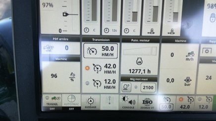 Farm tractor John Deere 6215R - 9