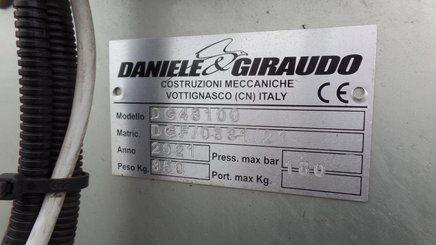 Hedge mower Daniele & Giraudo DG48100 - 6