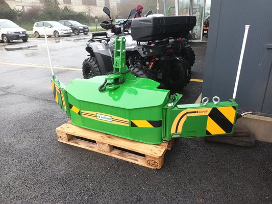 3 point weights - Pare choc bumper sur masse Evo 