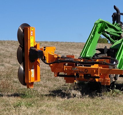Cutters, flail mowers - other Coup'eco Lamier sur chargeur tracteur METEOR T90C 3600 - 1