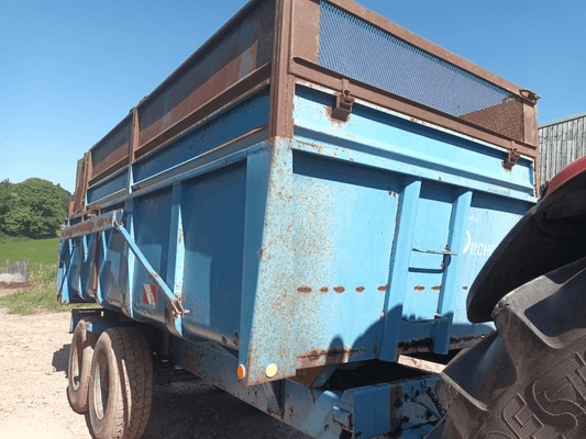 Cereal tipping trailer Duchesne 12T - 1