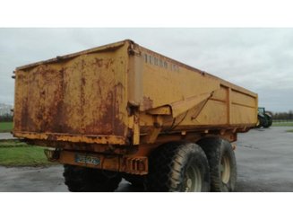 Cereal tipping trailer Rolland TURBO155 - 1
