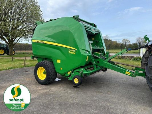 Round baler John Deere V461R - 1