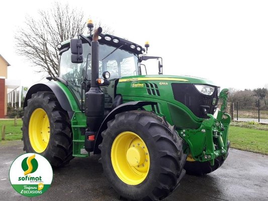 Farm tractor John Deere 6155R - 1