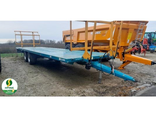 Forage platform trailer Rolland RP10004LSP - 1