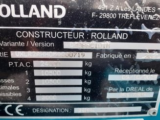 Cereal tipping trailer Rolland RS6332 - 6