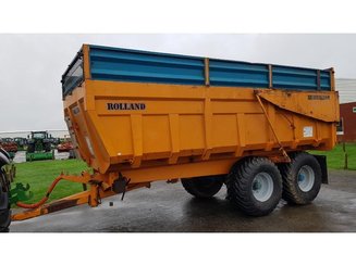 Cereal tipping trailer Rolland TURBO140 - 1