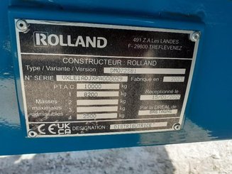 Distribution trailer Rolland DAV 14 - 6