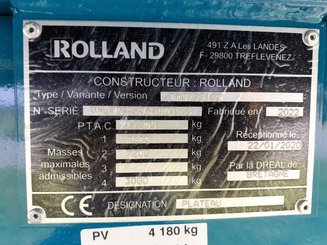 Forage platform trailer Rolland RP9004SP - 2