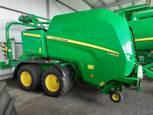 Baler wrapper combination John Deere C451R - 1