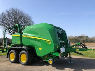 Baler wrapper combination John Deere Presse enrubanneuse à chambre variable combi-enrubanneur combi enrubanneur C461R - 1