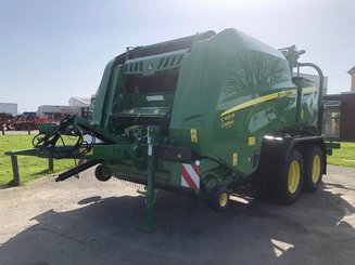 Baler wrapper combination John Deere Presse enrubanneuse à chambre variable combi-enrubanneur combi enrubanneur C461R - 1