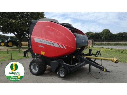 Round baler Massey Ferguson 520V - 1