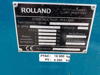 Manure spreader Rolland RF5517 - 2